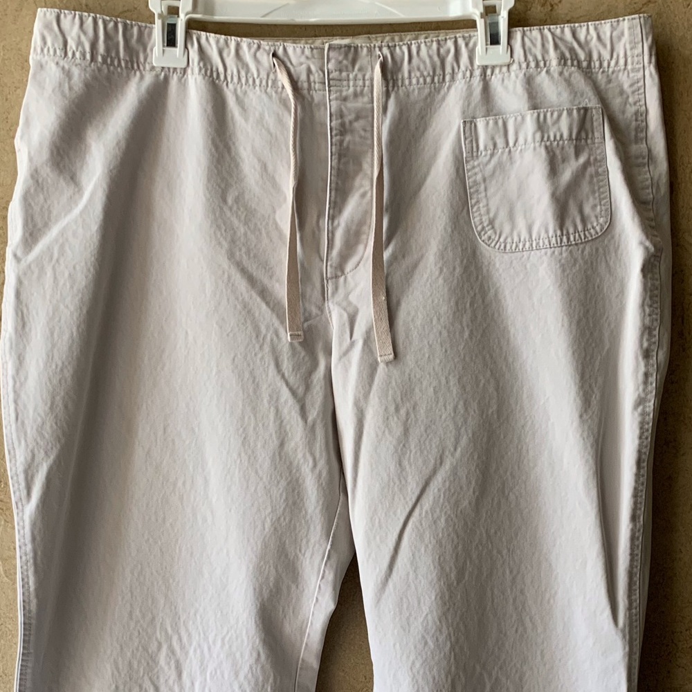 Old Navy Khakis with drawstring waist.